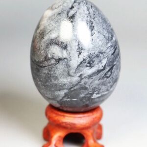 Picasso Jasper With Wooden Display Stand